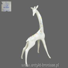 Żyrafa pikasiak Jenő Hanzély Aquincum Węgry lata 60te w.19cm