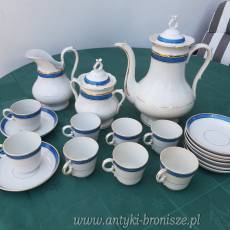 Serwis do kawy z porcelany, XIXw. - poz. 5723