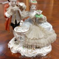 Elegancka Para z porcelany niemieckiej - poz. 599