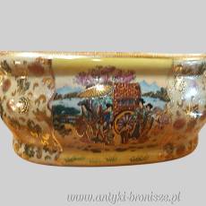 Chińska porcelanowa ręcznie malowana wanna do kąpieli stóp 46/30cm