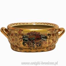 Chińska porcelanowa ręcznie malowana wanna do kąpieli stóp 46/30cm