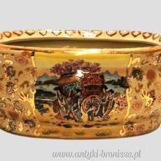 Chińska porcelanowa ręcznie malowana wanna do kąpieli stóp 46/30cm