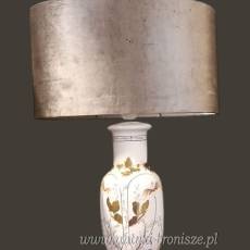 Lampa stołowa ceramika Louis Drimmer Francja lata 70te