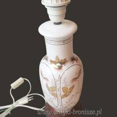 Lampa stołowa ceramika Louis Drimmer Francja lata 70te
