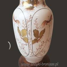 Lampa stołowa ceramika Louis Drimmer Francja lata 70te
