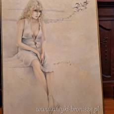 OND Obraz Pol Liard (1942-) Szkola belgijska: "Stan duszy"- Pol Liard 87 - poz. 5948