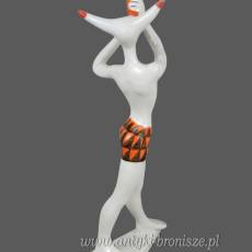Minotaur Éva Szonntagh wys.19cm Drasche Węgry lata 50/60te