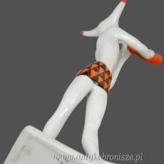 Minotaur Éva Szonntagh wys.19cm Drasche Węgry lata 50/60te