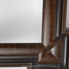Rama do lustra, obrazu, drewniana przełom XIX/XXw 58,5/ 70cm