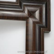Rama do lustra, obrazu, drewniana przełom XIX/XXw 58,5/ 70cm