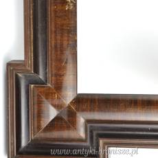 Rama do lustra, obrazu, drewniana przełom XIX/XXw 58,5/ 70cm