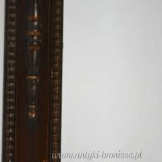 Rama do lustra, obrazu, dębowa, ośmiokątna lata 20te 53/83cm