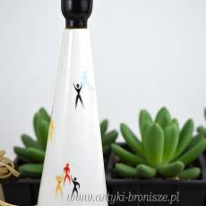 New look lampa stołowa porcelana Hollohaza pikasy lata 60te