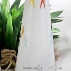 New look lampa stołowa porcelana Hollohaza pikasy lata 60te