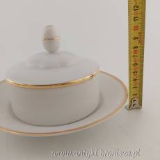 Maselnica porcelanowa Niemcy Bawaria Zeh, Scherzer & Co. 1930 - 1945 r