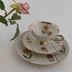 Filiżanka porcelanowa (trio) Niemcy Bawaria Bracia Winterling po 1950r