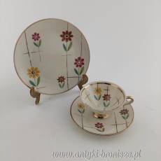 Filiżanka porcelanowa (trio) Niemcy Bawaria Bracia Winterling po 1950r