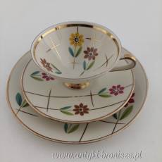 Filiżanka porcelanowa (trio) Niemcy Bawaria Bracia Winterling po 1950r