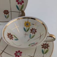 Filiżanka porcelanowa (trio) Niemcy Bawaria Bracia Winterling po 1950r