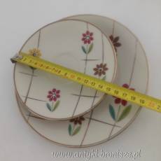 Filiżanka porcelanowa (trio) Niemcy Bawaria Bracia Winterling po 1950r