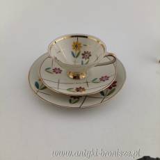 Filiżanka porcelanowa (trio) Niemcy Bawaria Bracia Winterling po 1950r