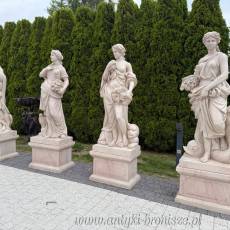 DUŻE FIGURY MARMUROWE marmur wys 220cm 4 kobiety
