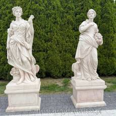 DUŻE FIGURY MARMUROWE marmur wys 220cm 4 kobiety