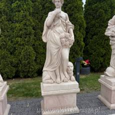 DUŻE FIGURY MARMUROWE marmur wys 220cm 4 kobiety