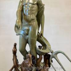 NEPTUN POSEJDON FONTANNA Z BRĄZU 220 cm