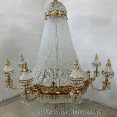 ŻYRANDOL PAŁACOWY -OGROMNA kryształowa lampa