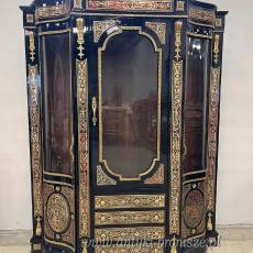 BOULLE - witryna intarsj. GABLOTA - BIBLIOTEKA