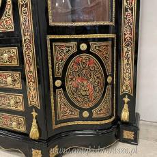 BOULLE - witryna intarsj. GABLOTA - BIBLIOTEKA
