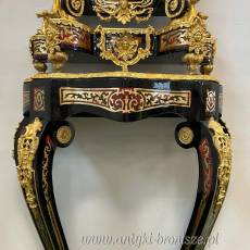 Zegar Boulle w stylu barokowym