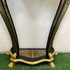 Zegar Boulle w stylu barokowym