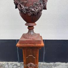 PAŁACOWE GAZONY Z ŻELIWA donice komplet 170