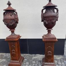 PAŁACOWE GAZONY Z ŻELIWA donice komplet 170