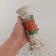 Wazonik porcelanowy ręcznie malowany Christian Seltmann 1949-1954