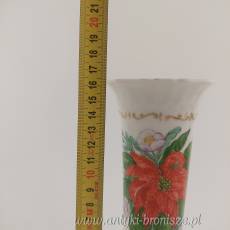 Wazonik porcelanowy ręcznie malowany Christian Seltmann 1949-1954