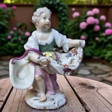 Mała ogrodniczka Miśnia Saksonia XVIII w.