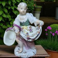 Mała ogrodniczka Miśnia Saksonia XVIII w.