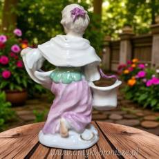 Mała ogrodniczka Miśnia Saksonia XVIII w.