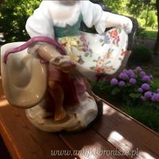 Mała ogrodniczka Miśnia Saksonia XVIII w.