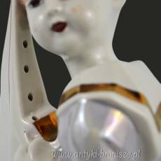 Żeglarz marynarz pochłaniacz dymu Steatyt Katowice lata50/60te