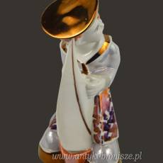 Żeglarz marynarz pochłaniacz dymu Steatyt Katowice lata50/60te