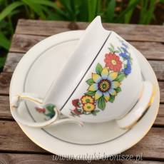 Filiżanka do czekolady Weimar Blankenhainer Turyngia 1848/1933r