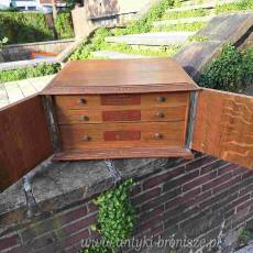 Sztucce platerowe "Art Déco", komplet dla 8 osob, sygnowane"ELLDEE 100 Germany" - poz. 6989