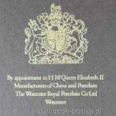 Royal Worcester “The King Arthur plates”. seria 6 talerzy z porcelany ze scenami z historii Krola Artura - poz. 5879