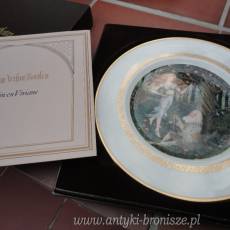 Royal Worcester “The King Arthur plates”. seria 6 talerzy z porcelany ze scenami z historii Krola Artura - poz. 5879
