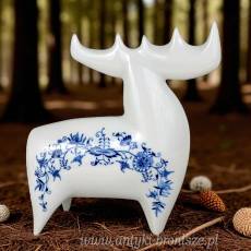 Łoś projektant Vladimír David Royal Dux Styl brukselski Czechy lata 60te 26/23cm