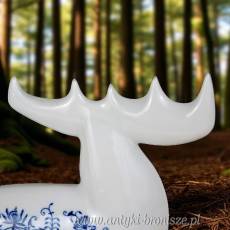 Łoś projektant Vladimír David Royal Dux Styl brukselski Czechy lata 60te 26/23cm